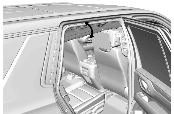 Sunroof Housing Rear Drain Hose Replacement - Right Side (Long Wheel Base) — figure 12