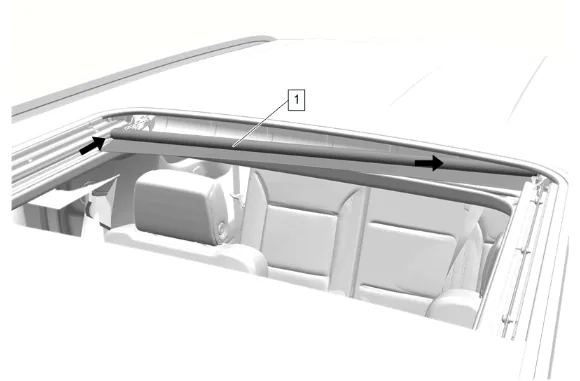 Sunroof Sunshade Replacement — figure 6