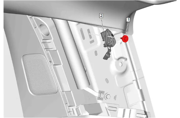 Sunroof Wiring Harness Replacement (Short Wheel Base) — figure 27