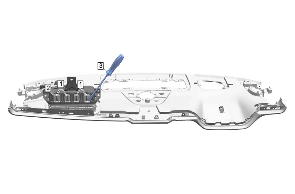 Instrument Panel Airbag Replacement — figure 1