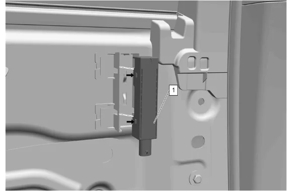 Low Frequency Body Side Antenna Replacement — figure 1
