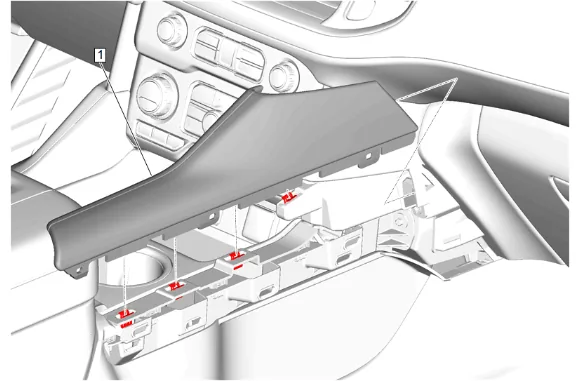 Low Frequency Console Antenna Replacement (DCH) — figure 8