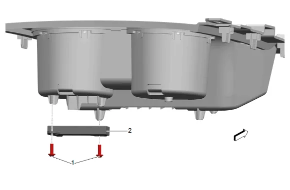 Low Frequency Console Antenna Replacement (DCH) — figure 16