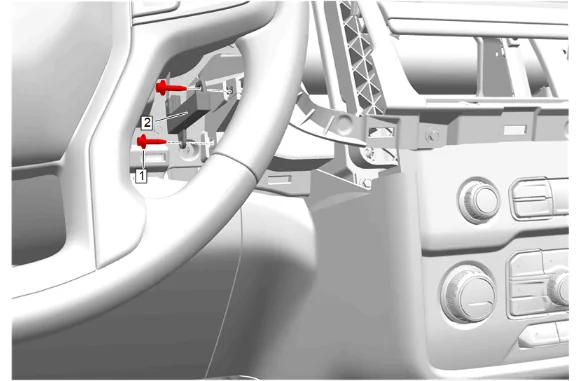 Low Frequency Instrument Panel Antenna Replacement — figure 5