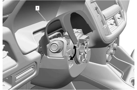 Steering Wheel Airbag Coil Replacement — figure 4