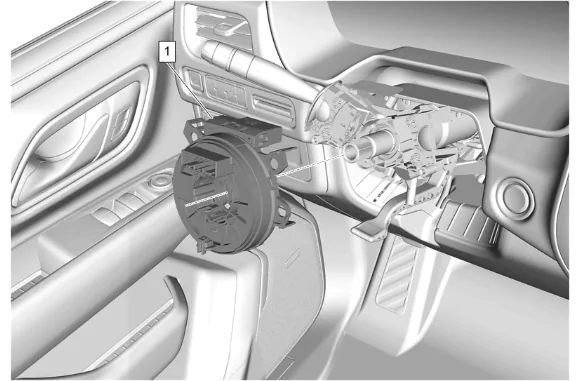 Steering Wheel Airbag Coil Replacement — figure 9