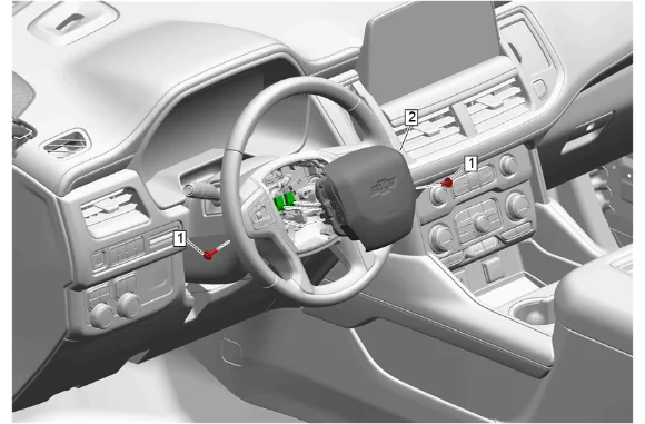 Steering Wheel Airbag Replacement — figure 2