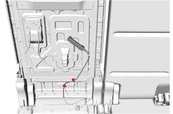 3rd Row Seat Riser Replacement (Manual) — figure 18