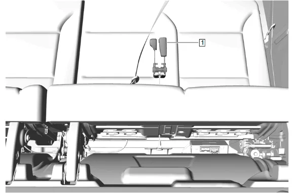 3rd Row Seat Riser Replacement (Power) — figure 6