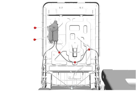 3rd Row Seat Riser Replacement (Power) — figure 16