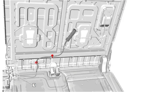 3rd Row Seat Riser Replacement (Power) — figure 17