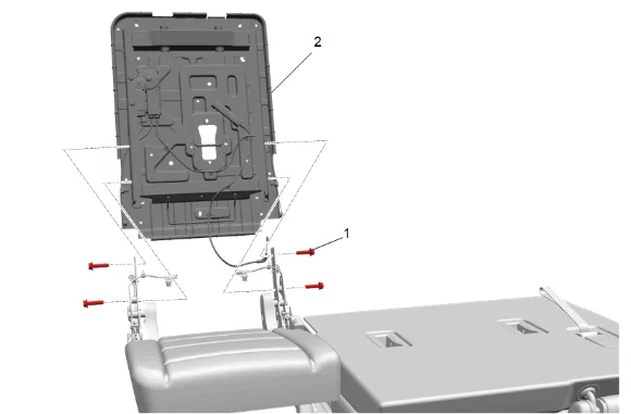 3rd Row Seat Riser Replacement (Power) — figure 20