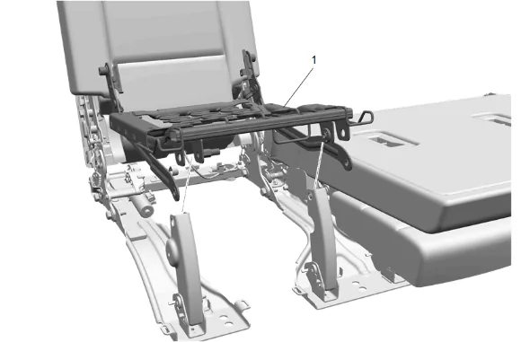 3rd Row Seat Riser Replacement (Power) — figure 24