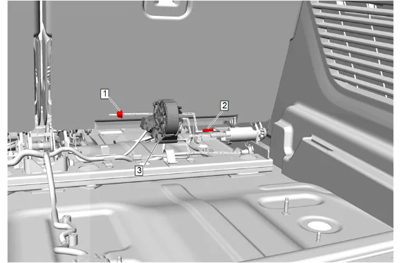 3rd Row Seat Riser Replacement (Power) — figure 26