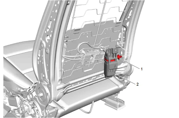 Front Seat Back Lumbar Replacement — figure 2