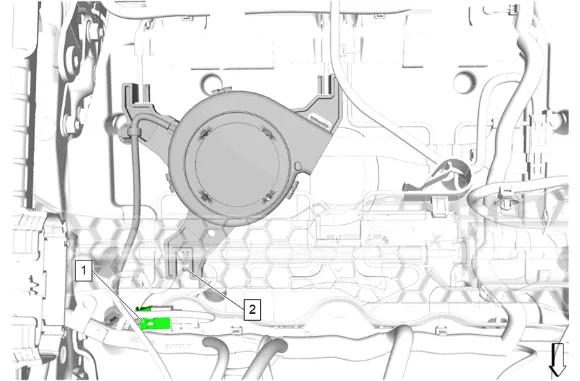 Front Seat Cushion Ventilation Blower Replacement — figure 1