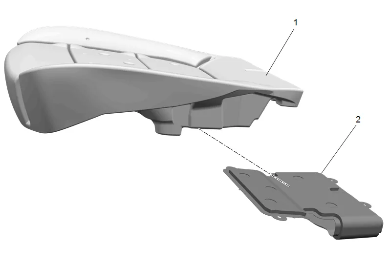 Front Seat Vent Fan Mat Replacement — figure 2