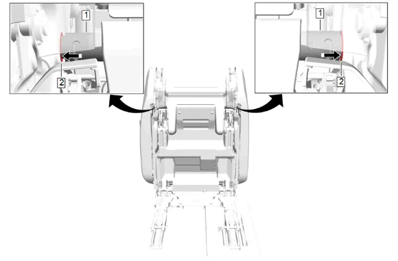 Rear Seat Frame Lubrication — figure 7