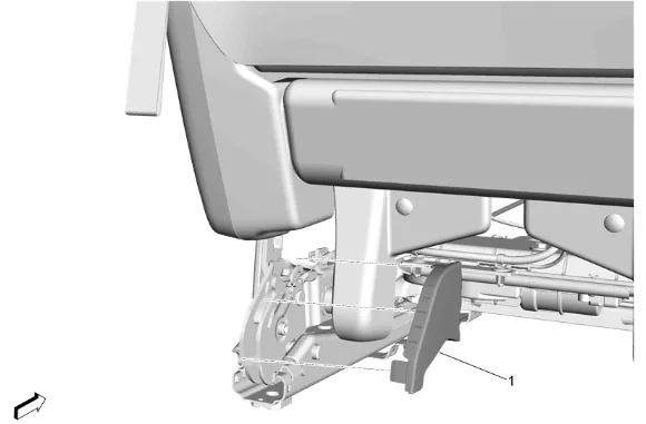 Rear Seat Frame Replacement (60 Percent) — figure 14