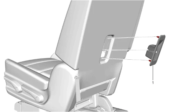 Rear Seat Head Restraint Replacement (60 Percent) — figure 1