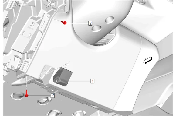 Column Lock Module Replacement — figure 6