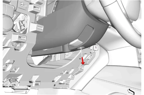 Column Lock Module Replacement — figure 12
