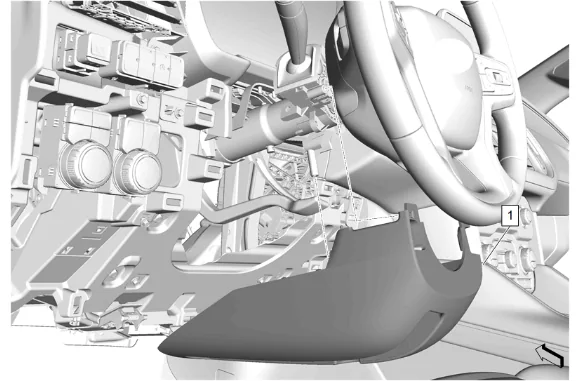 Column Lock Module Replacement — figure 13