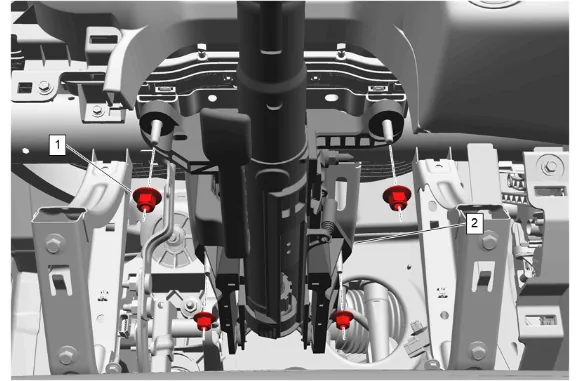 Column Lock Module Replacement — figure 26