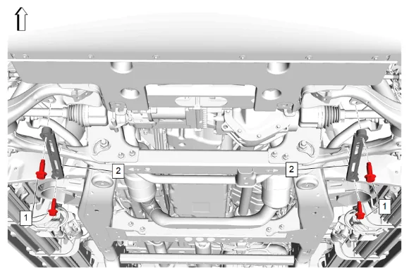 Electric Belt Drive Rack and Pinion Steering Gear Replacement (L84, L87, RC1) — figure 4