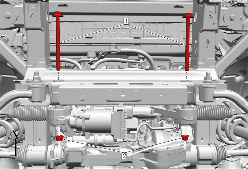 Electric Belt Drive Rack and Pinion Steering Gear Replacement (L84, L87, RC1) — figure 15