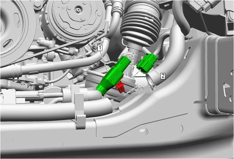 Electric Belt Drive Rack and Pinion Steering Gear Replacement (L84, L87, without RC1) — figure 11
