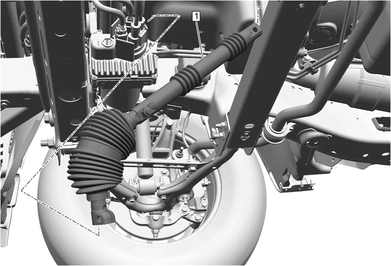 Intermediate Steering Shaft Replacement — figure 9