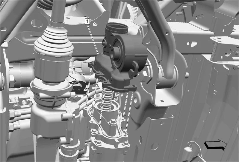 Power Steering Assist Motor Replacement — figure 17