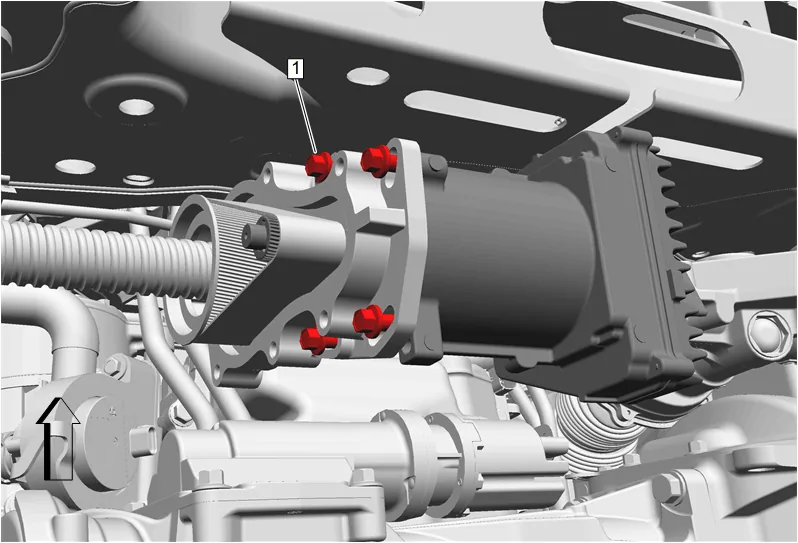 Power Steering Assist Motor Replacement — figure 23