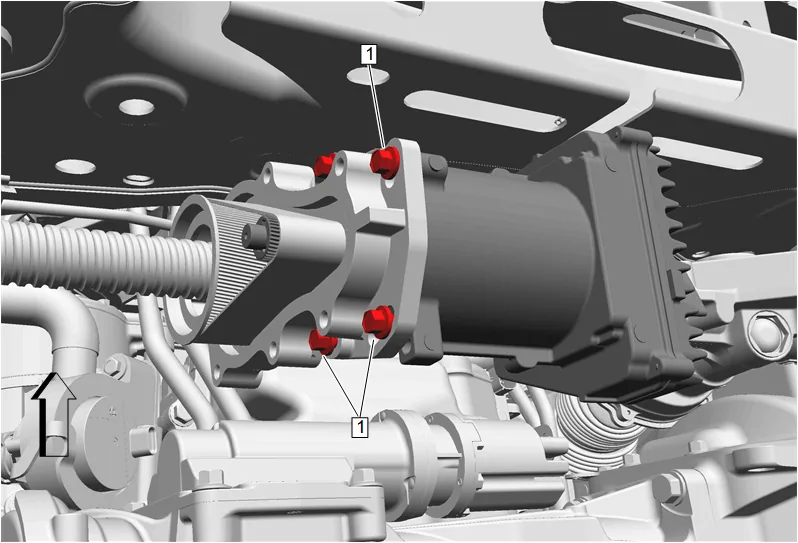 Power Steering Assist Motor Replacement — figure 25