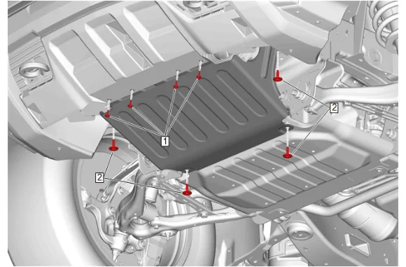 Power Steering Control Module Wiring Harness Replacement (Power with RC1) — figure 1