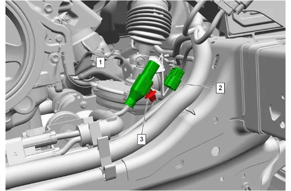 Power Steering Wiring Harness Extension Harness Replacement (With RC1) — figure 4