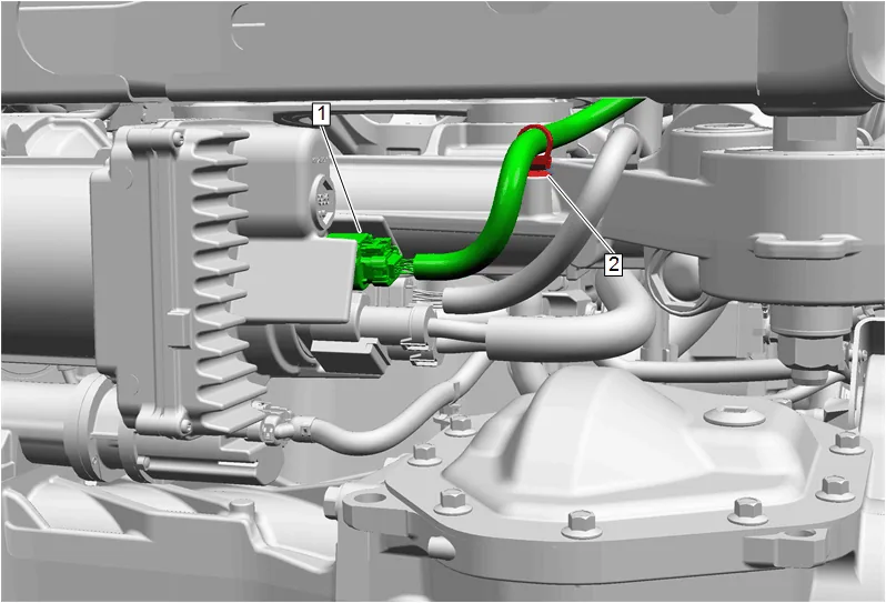 Power Steering Wiring Harness Extension Harness Replacement (With RC1) — figure 5