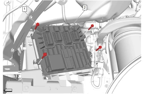 Power Steering Wiring Harness Extension Harness Replacement (Without RC1) — figure 10
