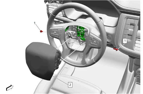 Steering Column Accident Damage Inspection (N37) — figure 9