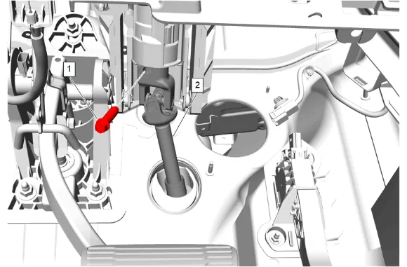 Steering Column Accident Damage Inspection (N37) — figure 25
