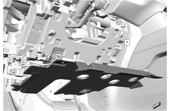 Steering Column Accident Damage Inspection (N38) — figure 22