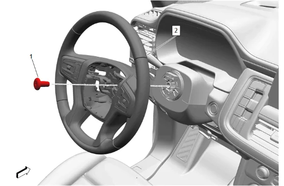 Steering Column Replacement (N38) — figure 10