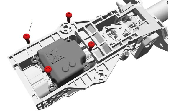 Steering Column Replacement (N38) — figure 29