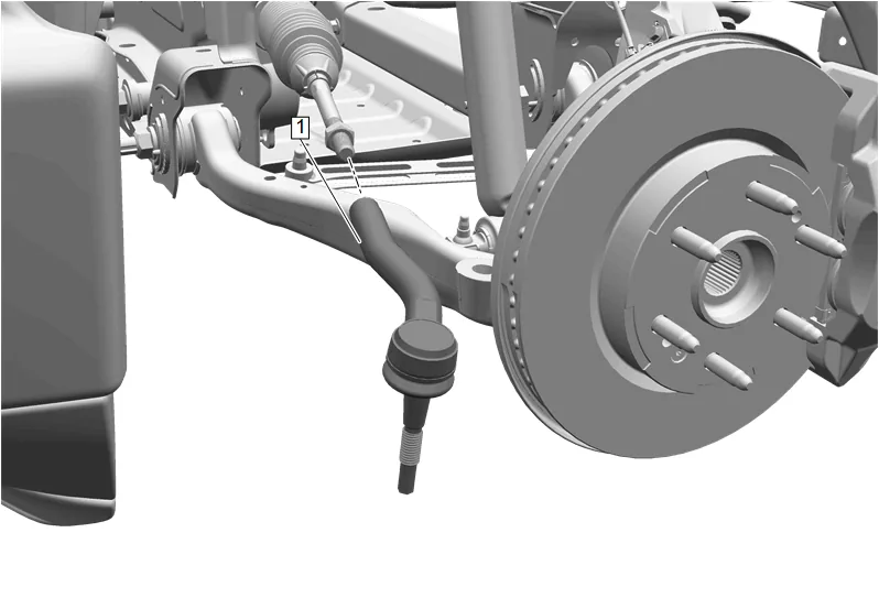 Steering Gear Boot Replacement (Without RC1) — figure 5