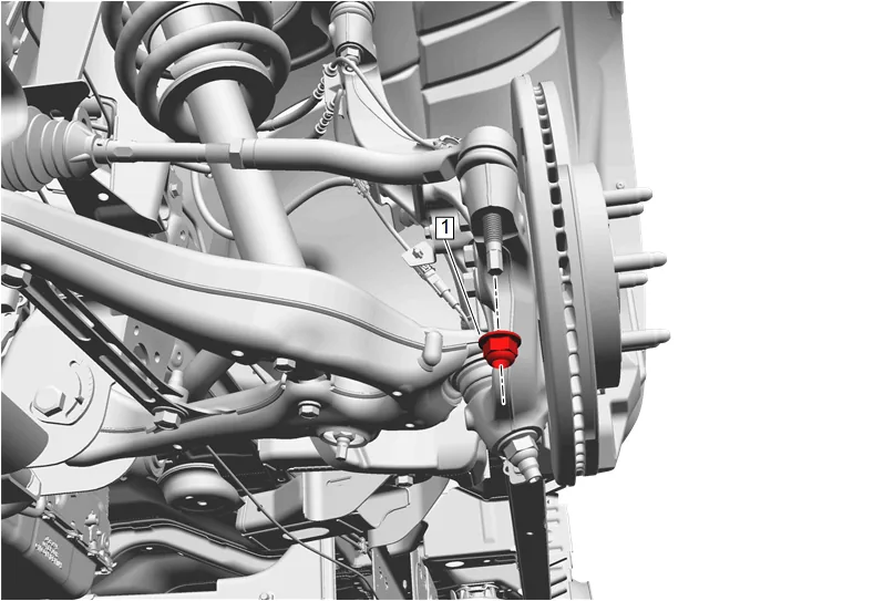 Steering Linkage Inner Tie Rod Replacement (Without RC1) — figure 3