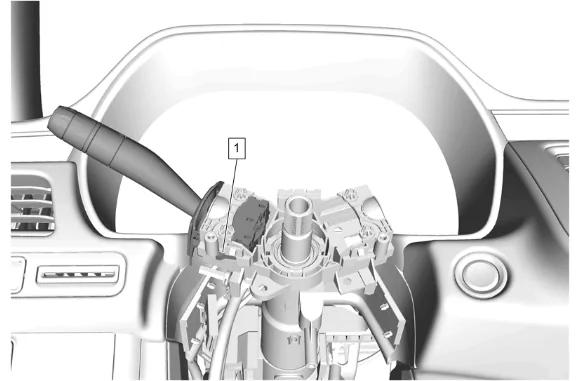 Turn Signal Switch Bracket Replacement — figure 11
