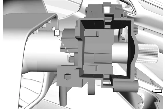Turn Signal Switch Bracket Replacement — figure 14