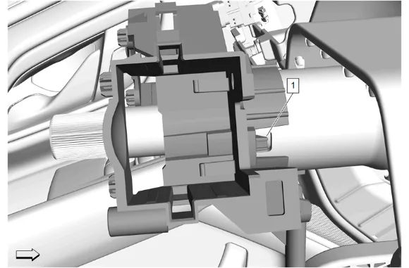 Turn Signal Switch Bracket Replacement — figure 15