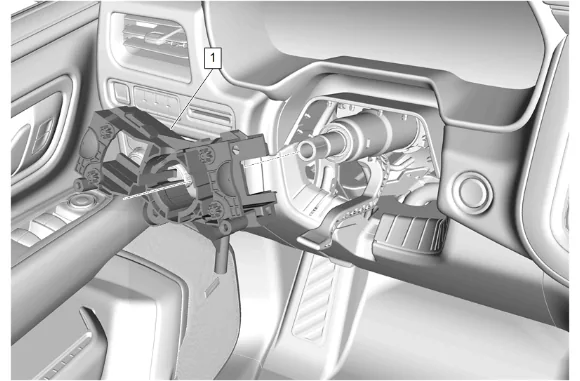 Turn Signal Switch Bracket Replacement — figure 16